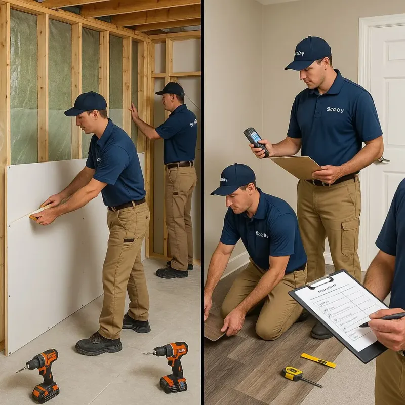 Repairs and Reconstruction process in River Forest, IL